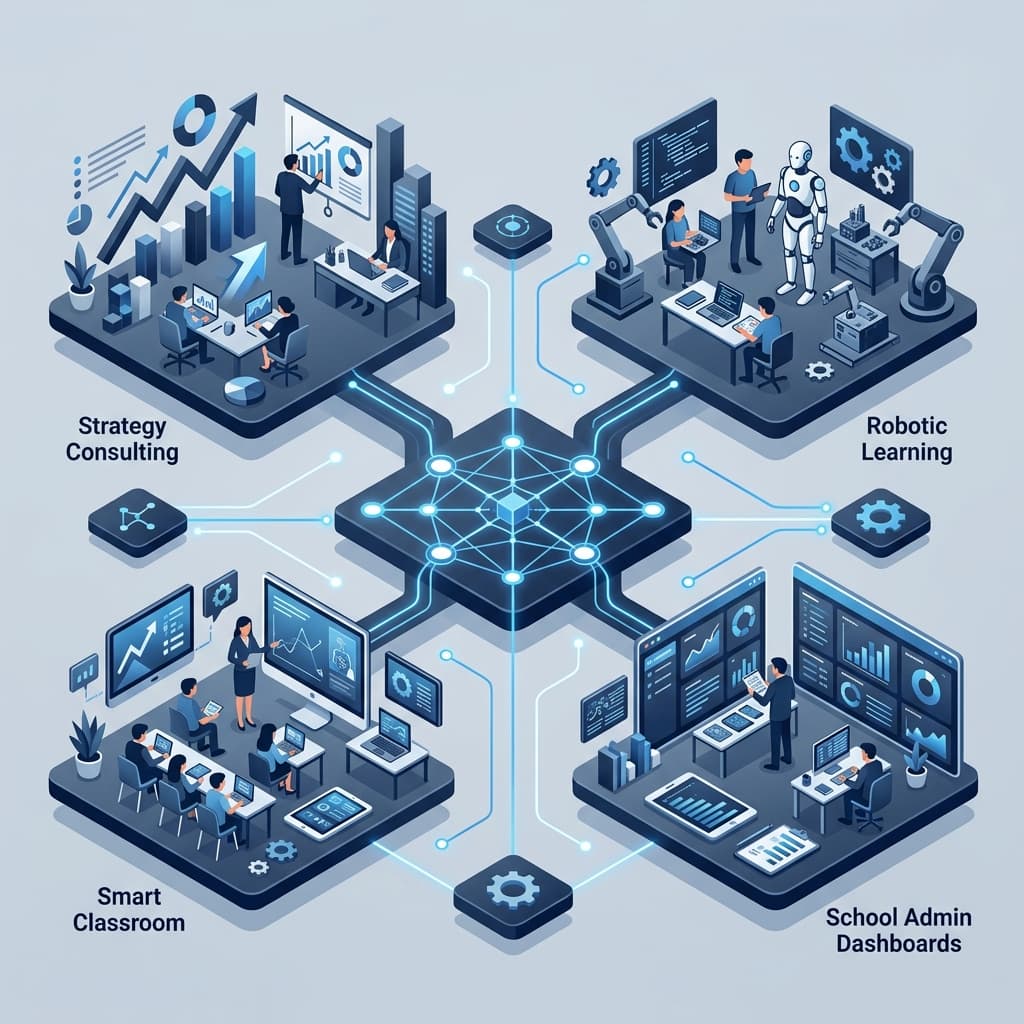 Modern Educational Transformation Ecosystem